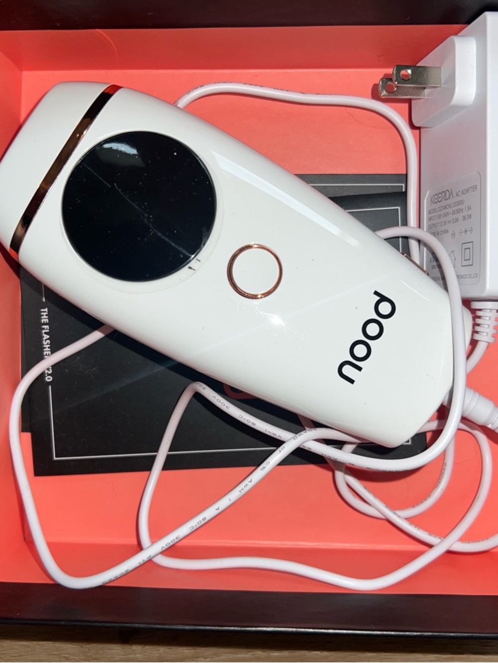 Nood The Flasher 2.0 ILP Hair Removal Device
